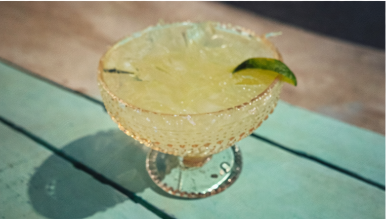 A margarita served at The Boardroom